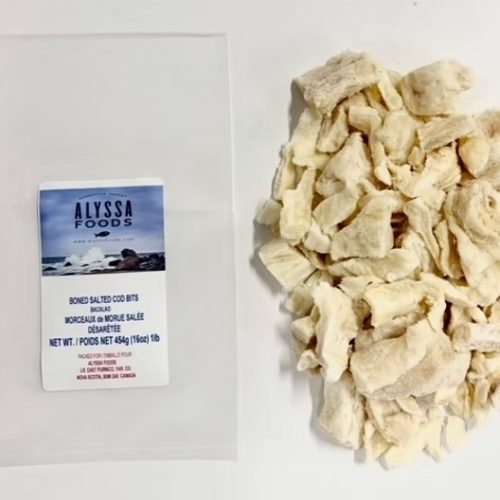 Boned Salted Codfish Bits - 1lb Bag